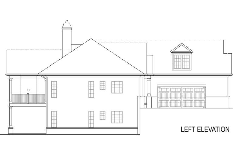 Craftsman House Plan #4195-00021 Elevation Photo
