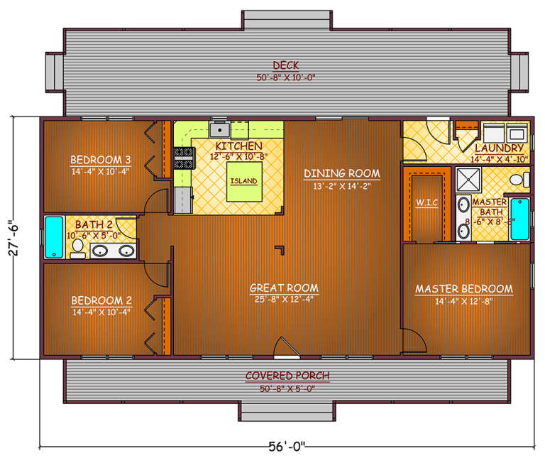 House Plan House Plan #18926 Drawing 1