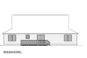 Farmhouse House Plan #526-00066 Elevation Photo
