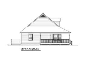 Farmhouse House Plan #526-00066 Elevation Photo