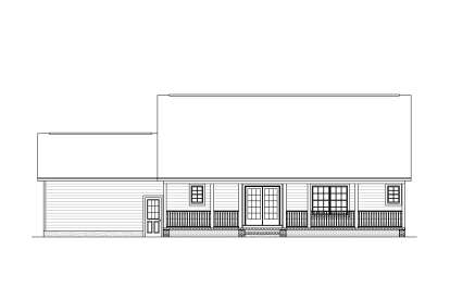 Ranch House Plan #526-00068 Elevation Photo