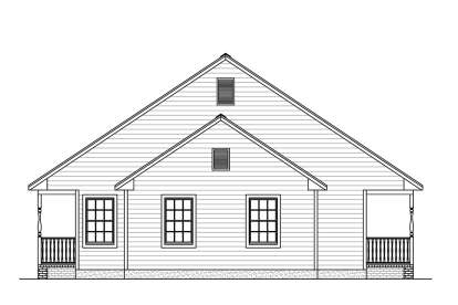 Ranch House Plan #526-00068 Elevation Photo