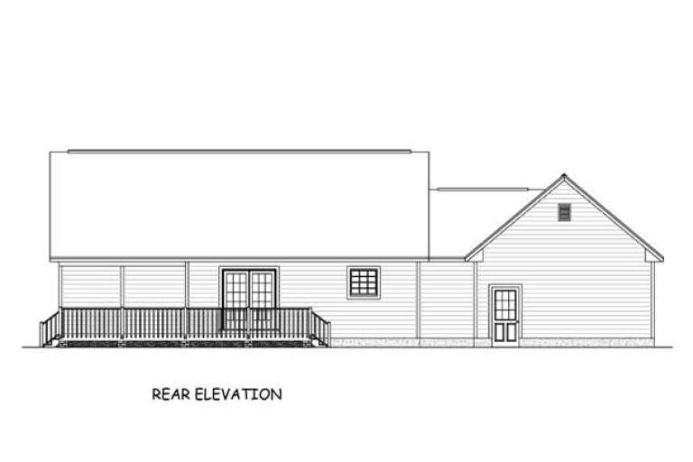 Ranch House Plan #526-00069 Elevation Photo