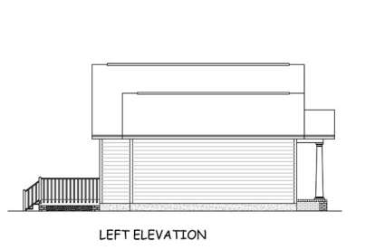 Ranch House Plan #526-00070 Elevation Photo