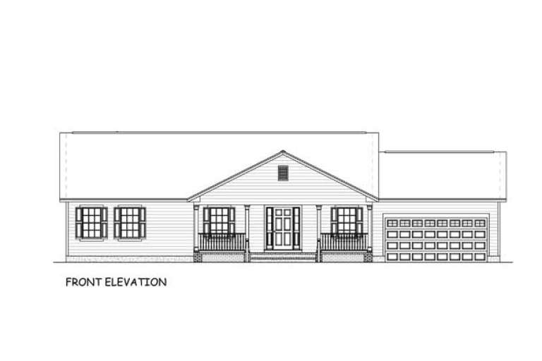 Country House Plan #526-00071 Elevation Photo