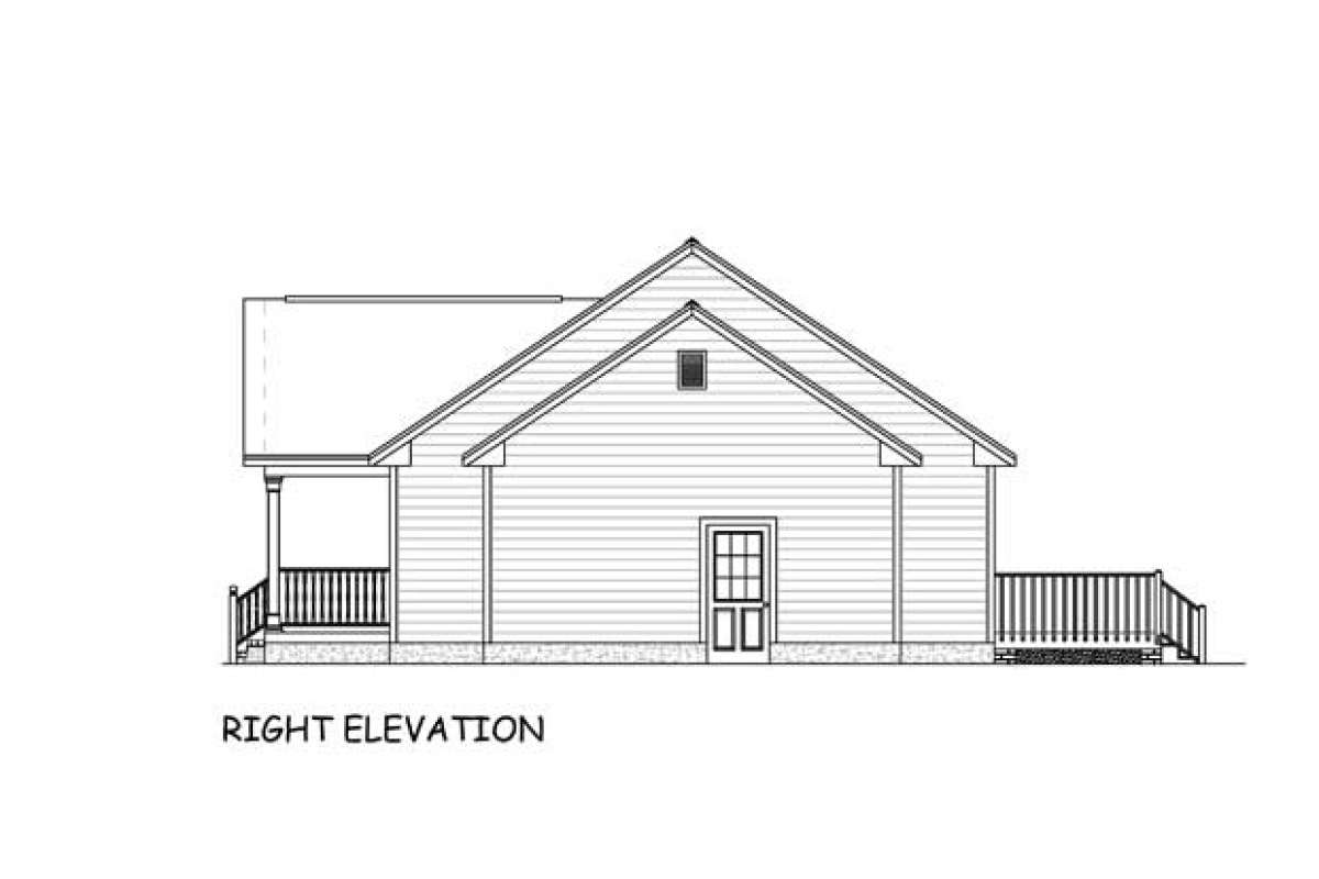 Country House Plan #526-00071 Elevation Photo
