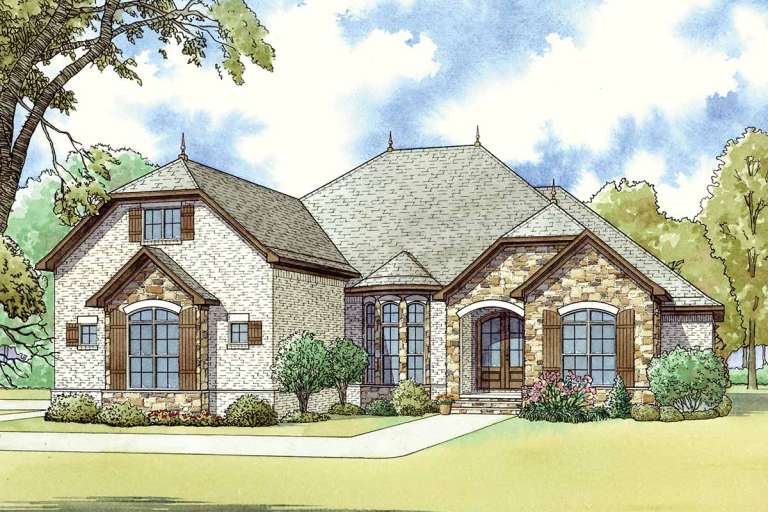House Plan House Plan #18936 Front Elevation