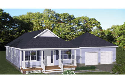 Country House Plan #526-00075 Elevation Photo