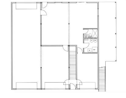 Garage Floor for House Plan #039-00482