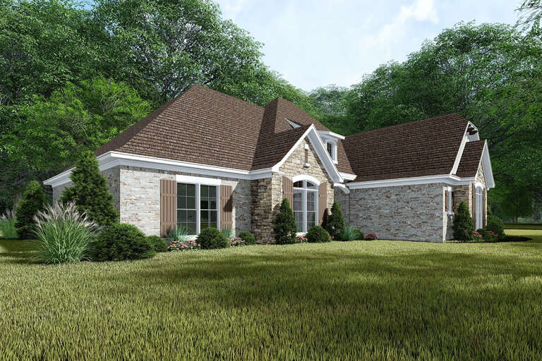 French Country House Plan #8318-00067 Elevation Photo