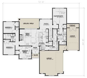 Main Floor for House Plan #8318-00067