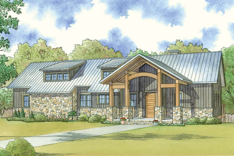 House Plan House Plan #18941 Front Elevation