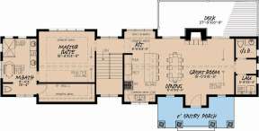 Floorplan 1 for House Plan #8318-00068