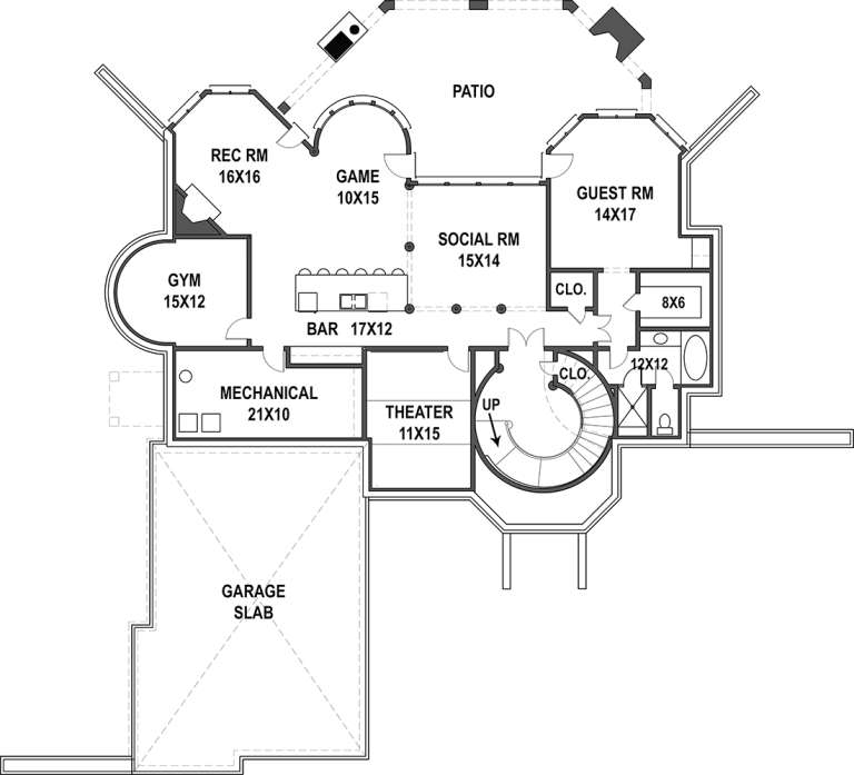 House Plan House Plan #18944 Drawing 3