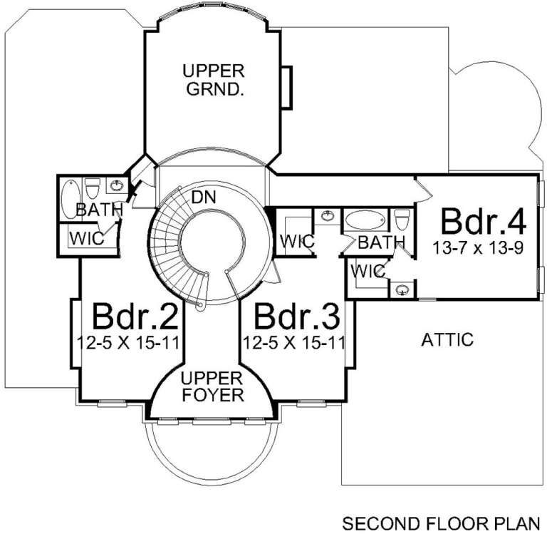 House Plan House Plan #18949 Drawing 2