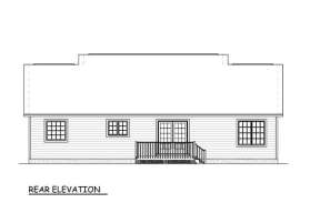 Ranch House Plan #526-00080 Elevation Photo
