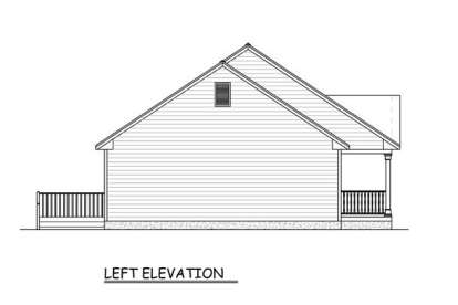 Ranch House Plan #526-00080 Elevation Photo