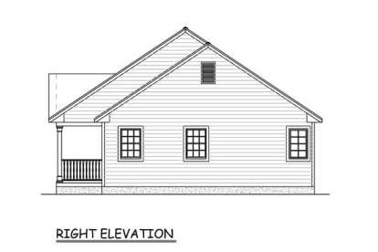 Ranch House Plan #526-00080 Elevation Photo