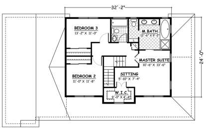 Floorplan 2 for House Plan #526-00081