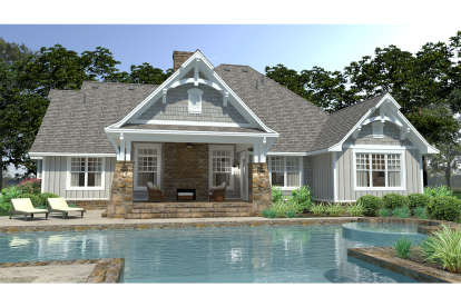 Craftsman House Plan #9401-00093 Elevation Photo