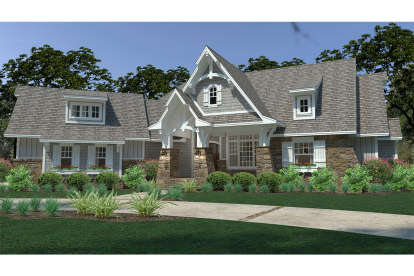 Craftsman House Plan #9401-00093 Elevation Photo