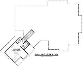 Bonus Room for House Plan #041-00170
