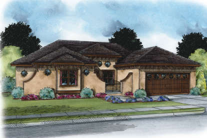 1 Bed, 1 Bath, 2202 Square Foot House Plan - #402-01494