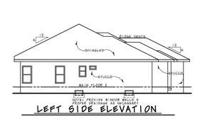 Southwest House Plan #402-01494 Elevation Photo