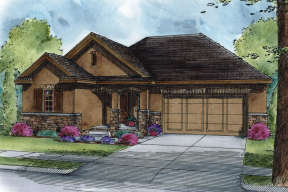 Craftsman House Plan #402-01499 Elevation Photo