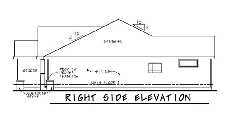 Craftsman House Plan #402-01499 Elevation Photo