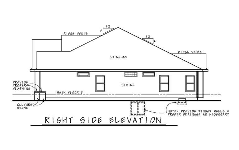 Craftsman House Plan #402-01500 Elevation Photo