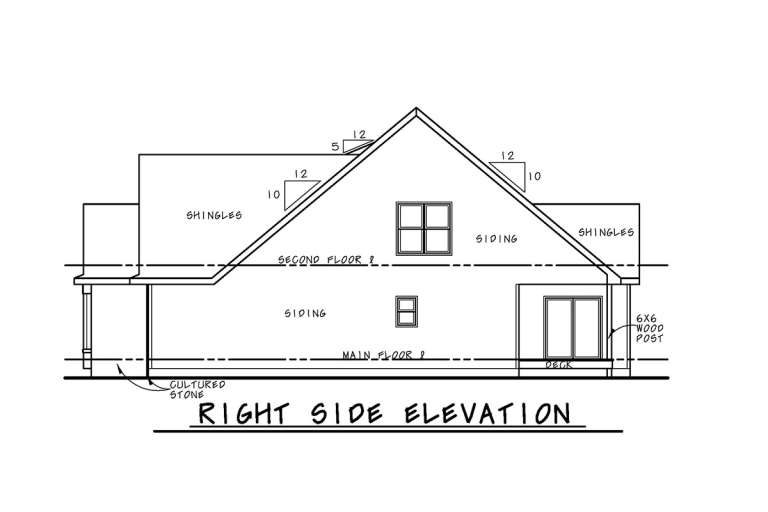 Craftsman House Plan #402-01503 Elevation Photo