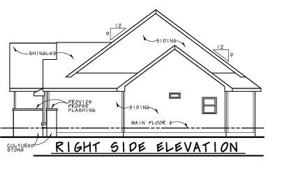 Craftsman House Plan #402-01507 Elevation Photo