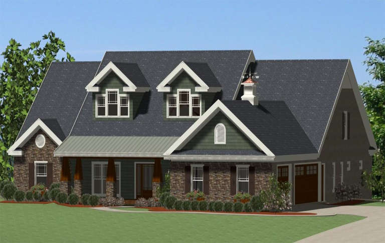 House Plan House Plan #18984 Front Elevation
