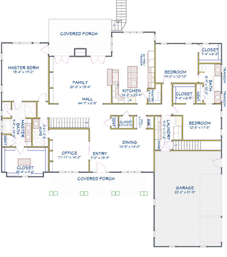 House Plan House Plan #18984 Drawing 1