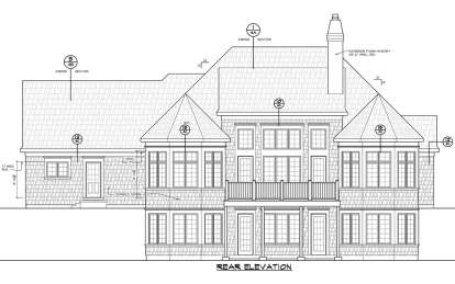 Craftsman House Plan #402-01509 Elevation Photo