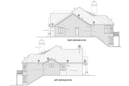 Craftsman House Plan #402-01509 Elevation Photo
