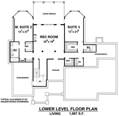 Floorplan 2 for House Plan #402-01509