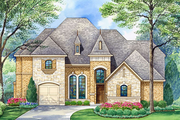 House Plan House Plan #18991 Front Elevation