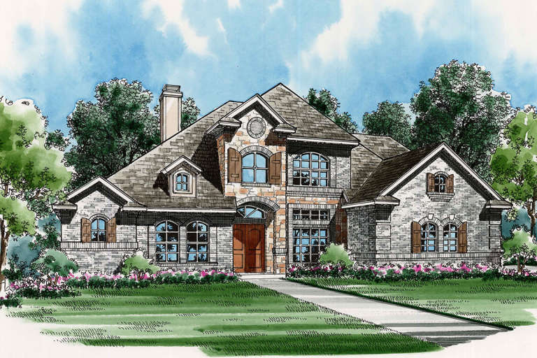 House Plan House Plan #18995 Front Elevation