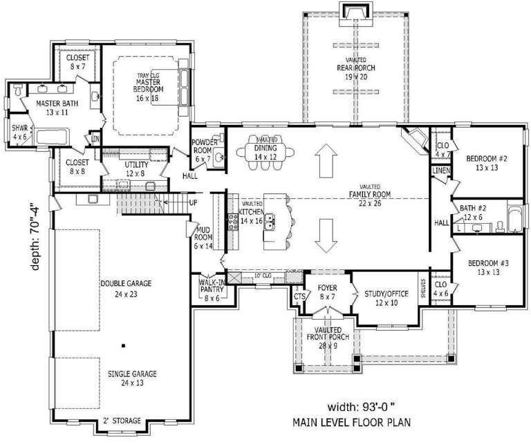 House Plan House Plan #18997 Drawing 1