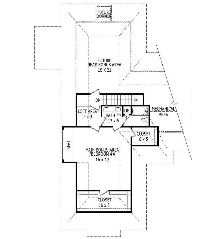 House Plan House Plan #18998 Drawing 2