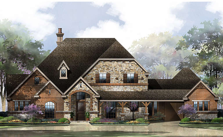 House Plan House Plan #19001 Front Elevation