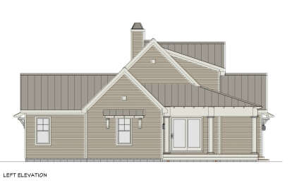 Farmhouse House Plan #3125-00020 Elevation Photo