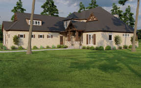 Craftsman House Plan #110-01055 Elevation Photo