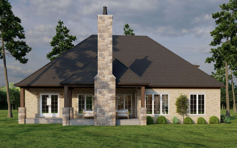 Craftsman House Plan #110-01055 Elevation Photo