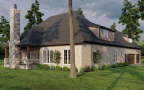 Craftsman House Plan #110-01055 Elevation Photo