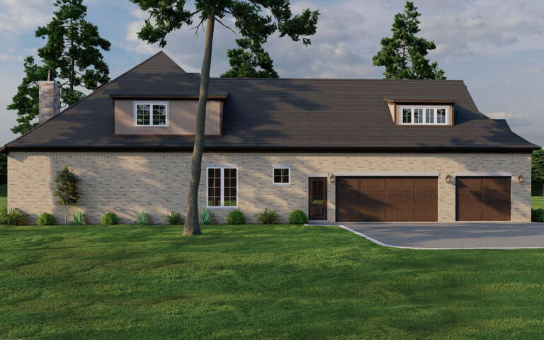 Craftsman House Plan #110-01055 Elevation Photo