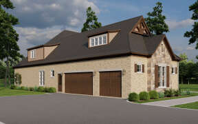 Craftsman House Plan #110-01055 Elevation Photo