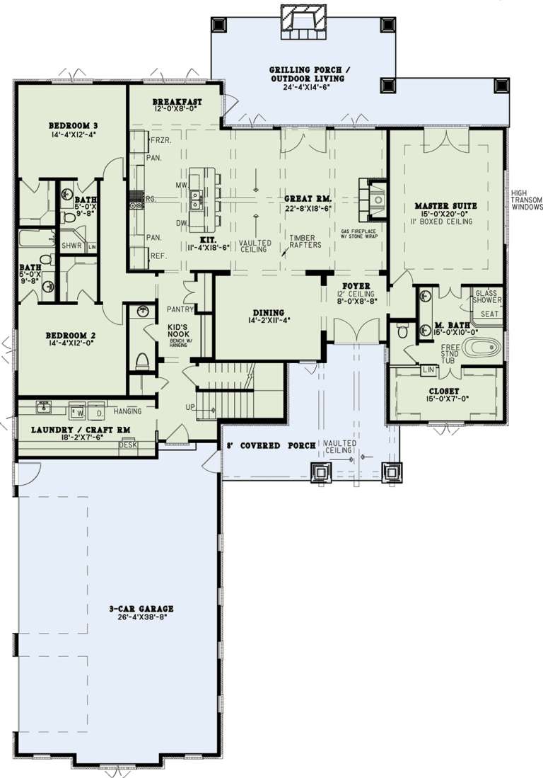 House Plan House Plan #19009 Drawing 1